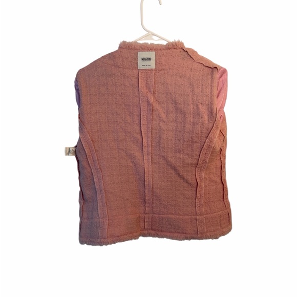 Moschino Cheap and Chic pink and black tweed jacket - Picture 8 of 14